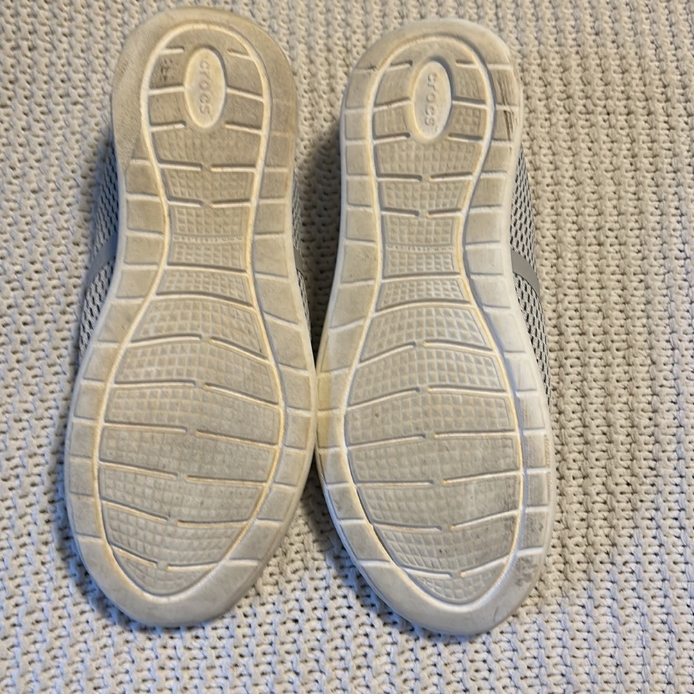 Crocs LiteRide Mesh  Gray Comfort Sneakers Women's Size 10 - Picture 10 of 11